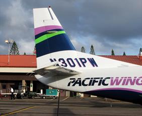 Pacific Wings' Cessna 208B Grand Caravan @ Molokai airport