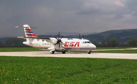 Czech Airlines ATR42 @ ILZ