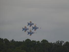 Blue Angels practice at NAS Pensacola