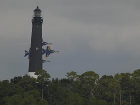 Blue Angels practice at NAS Pensacola